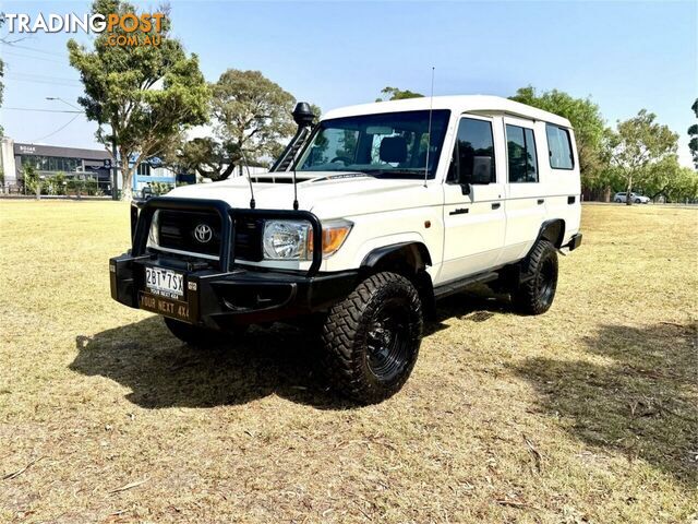 2018 TOYOTA LANDCRUISER WORKMATE (4X4) 2 SEAT VDJ78R MY18 TROOP CARRIER