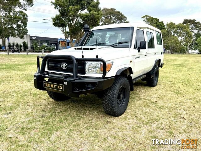 2018 TOYOTA LANDCRUISER WORKMATE (4X4) 2 SEAT VDJ78R MY18 TROOP CARRIER