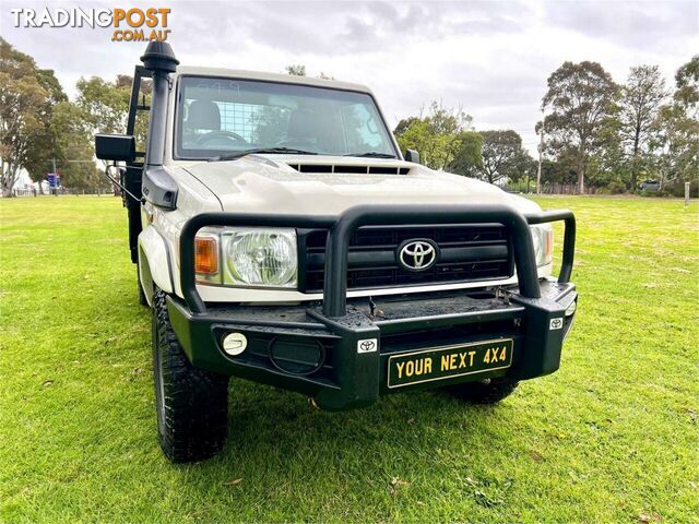 2018 TOYOTA LANDCRUISER WORKMATE (4X4) VDJ79R MY18 CAB CHASSIS