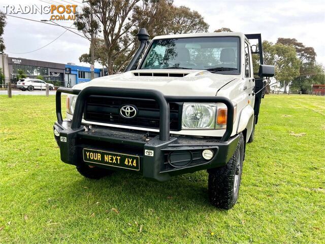 2018 TOYOTA LANDCRUISER WORKMATE (4X4) VDJ79R MY18 CAB CHASSIS