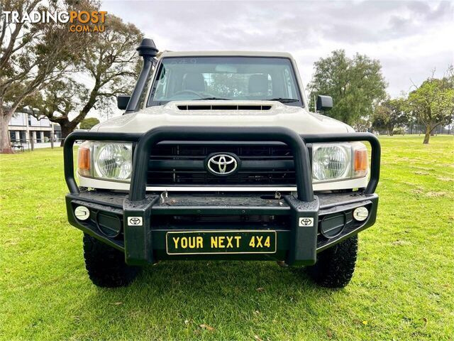 2018 TOYOTA LANDCRUISER WORKMATE (4X4) VDJ79R MY18 CAB CHASSIS