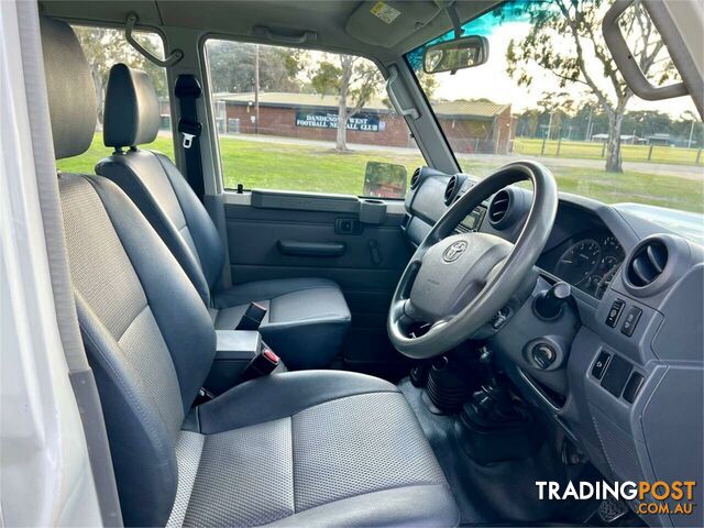 2017 TOYOTA LANDCRUISER WORKMATE (4X4) LC70 VDJ79R MY17 DOUBLE C\/CHAS