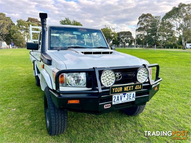 2017 TOYOTA LANDCRUISER WORKMATE (4X4) LC70 VDJ79R MY17 DOUBLE C\/CHAS