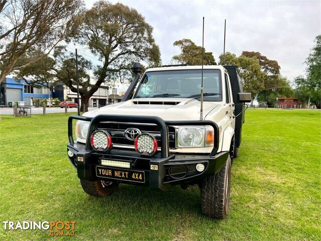 2018 TOYOTA LANDCRUISER GXL (4X4) VDJ79R CAB CHASSIS