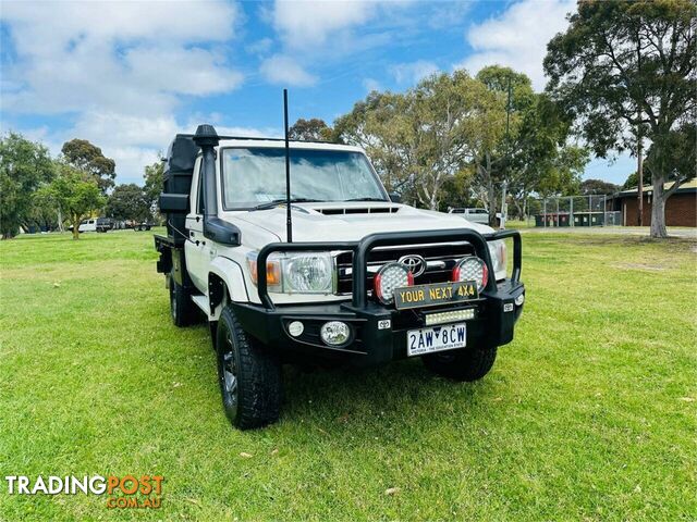 2018 TOYOTA LANDCRUISER GXL (4X4) VDJ79R CAB CHASSIS