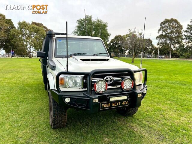 2018 TOYOTA LANDCRUISER GXL (4X4) VDJ79R CAB CHASSIS