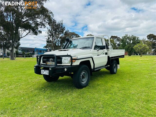 2018 TOYOTA LANDCRUISER WORKMATE (4X4) VDJ79R MY18 CAB CHASSIS