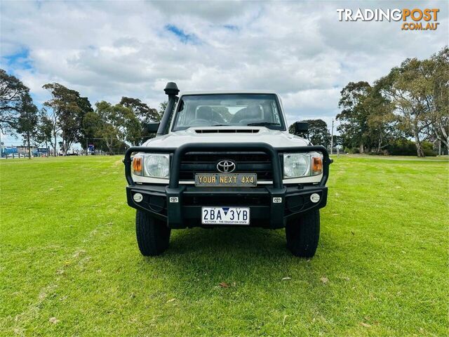 2018 TOYOTA LANDCRUISER WORKMATE (4X4) VDJ79R MY18 CAB CHASSIS