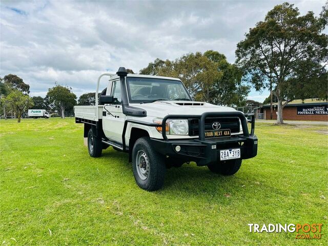 2018 TOYOTA LANDCRUISER WORKMATE (4X4) VDJ79R MY18 CAB CHASSIS