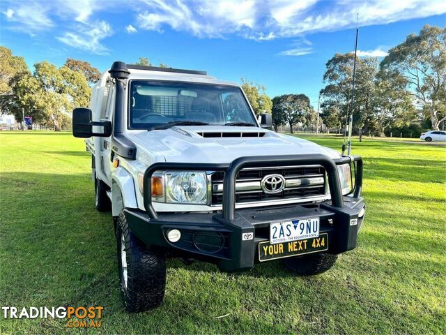 2017 TOYOTA LANDCRUISER GXL (4X4) VDJ79R CAB CHASSIS