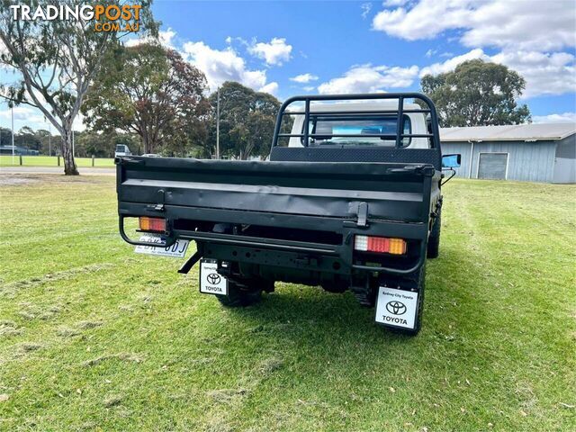 2020 TOYOTA LANDCRUISER WORKMATE (4X4) VDJ79R MY18 CAB CHASSIS