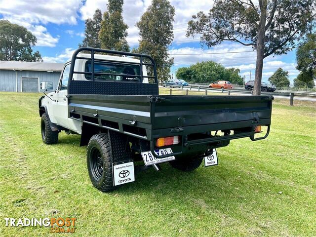 2020 TOYOTA LANDCRUISER WORKMATE (4X4) VDJ79R MY18 CAB CHASSIS