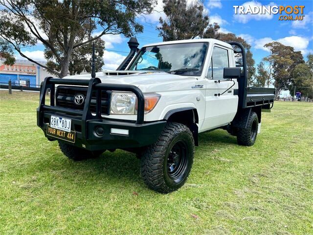 2020 TOYOTA LANDCRUISER WORKMATE (4X4) VDJ79R MY18 CAB CHASSIS