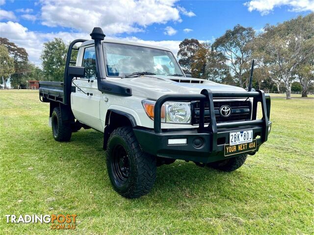 2020 TOYOTA LANDCRUISER WORKMATE (4X4) VDJ79R MY18 CAB CHASSIS