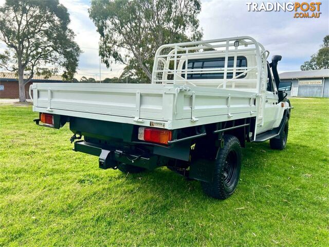 2017 TOYOTA LANDCRUISER WORKMATE (4X4) VDJ79R MY18 CAB CHASSIS