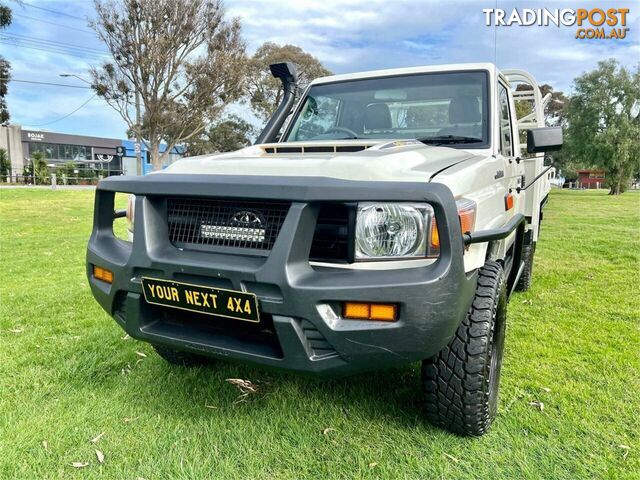 2017 TOYOTA LANDCRUISER WORKMATE (4X4) VDJ79R MY18 CAB CHASSIS