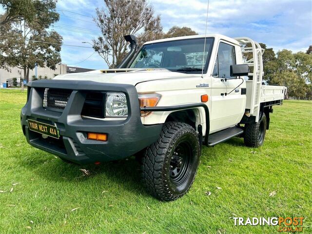 2017 TOYOTA LANDCRUISER WORKMATE (4X4) VDJ79R MY18 CAB CHASSIS