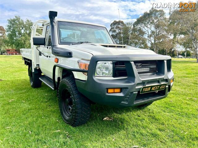 2017 TOYOTA LANDCRUISER WORKMATE (4X4) VDJ79R MY18 CAB CHASSIS