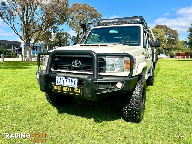 2020 TOYOTA LANDCRUISER WORKMATE (4X4) VDJ79R MY18 CAB CHASSIS