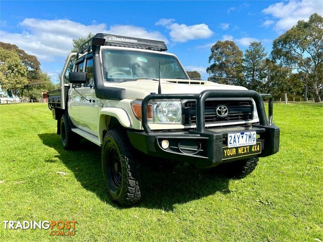 2020 TOYOTA LANDCRUISER WORKMATE (4X4) VDJ79R MY18 CAB CHASSIS