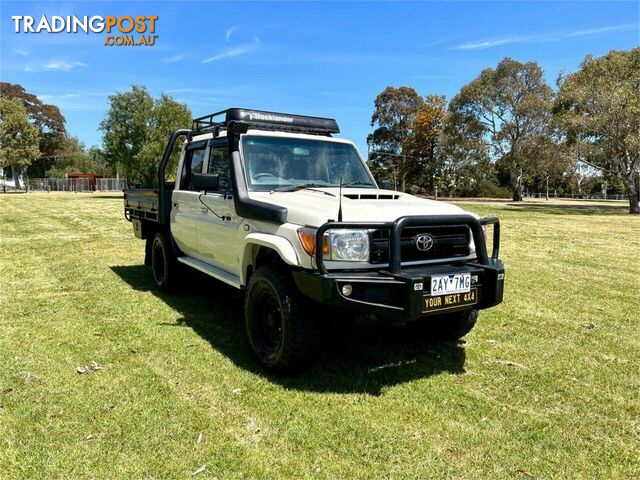 2020 TOYOTA LANDCRUISER WORKMATE (4X4) VDJ79R MY18 CAB CHASSIS