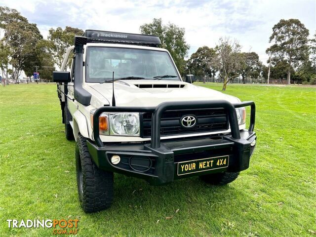 2020 TOYOTA LANDCRUISER WORKMATE (4X4) VDJ79R MY18 CAB CHASSIS