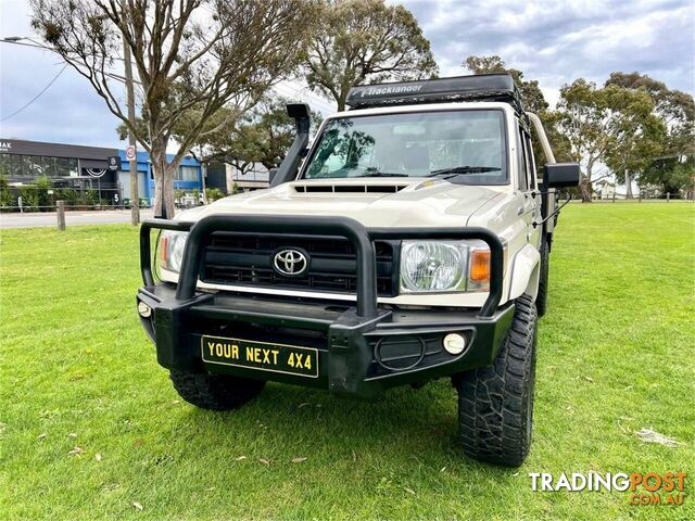 2020 TOYOTA LANDCRUISER WORKMATE (4X4) VDJ79R MY18 CAB CHASSIS