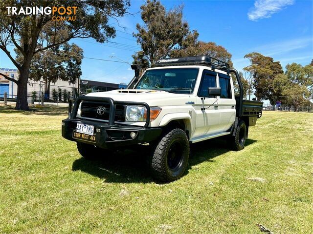 2020 TOYOTA LANDCRUISER WORKMATE (4X4) VDJ79R MY18 CAB CHASSIS