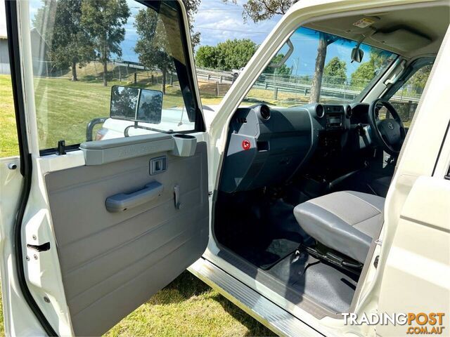 2020 TOYOTA LANDCRUISER WORKMATE (4X4) VDJ79R MY18 CAB CHASSIS