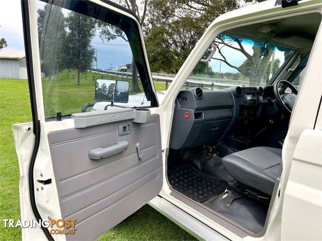 2020 TOYOTA LANDCRUISER WORKMATE (4X4) VDJ79R MY18 CAB CHASSIS