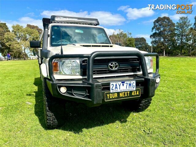 2020 TOYOTA LANDCRUISER WORKMATE (4X4) VDJ79R MY18 CAB CHASSIS