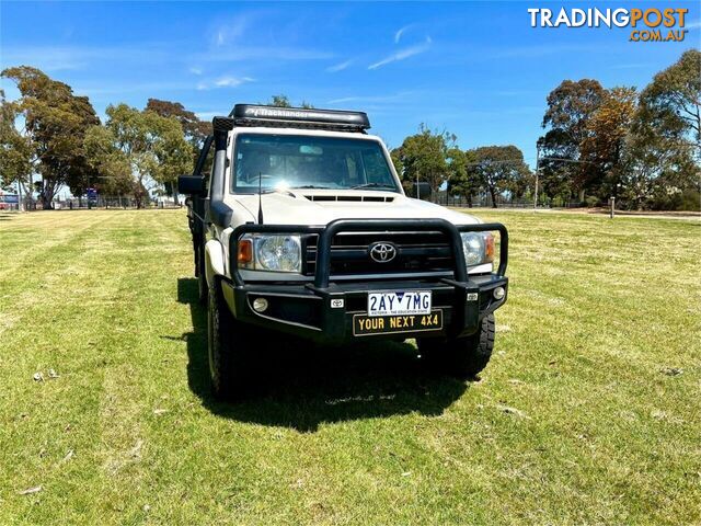 2020 TOYOTA LANDCRUISER WORKMATE (4X4) VDJ79R MY18 CAB CHASSIS