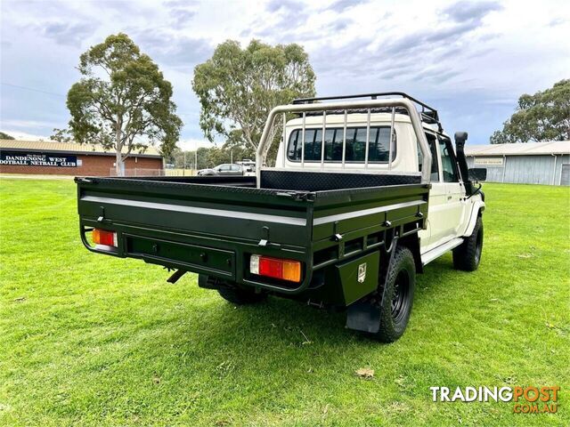 2020 TOYOTA LANDCRUISER WORKMATE (4X4) VDJ79R MY18 CAB CHASSIS