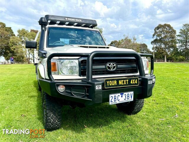 2019 TOYOTA LANDCRUISER WORKMATE (4X4) VDJ79R MY18 DOUBLE C\/CHAS