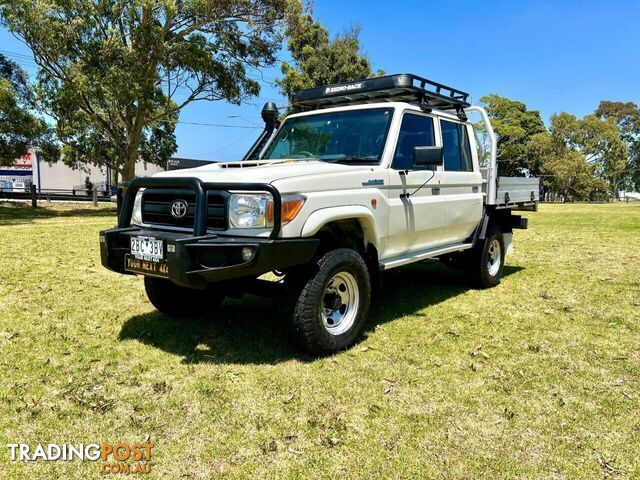 2019 TOYOTA LANDCRUISER WORKMATE (4X4) VDJ79R MY18 DOUBLE C\/CHAS