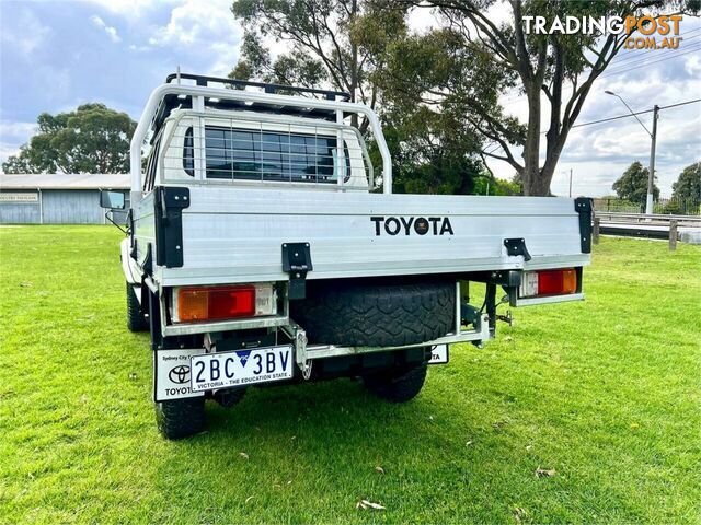 2019 TOYOTA LANDCRUISER WORKMATE (4X4) VDJ79R MY18 DOUBLE C\/CHAS