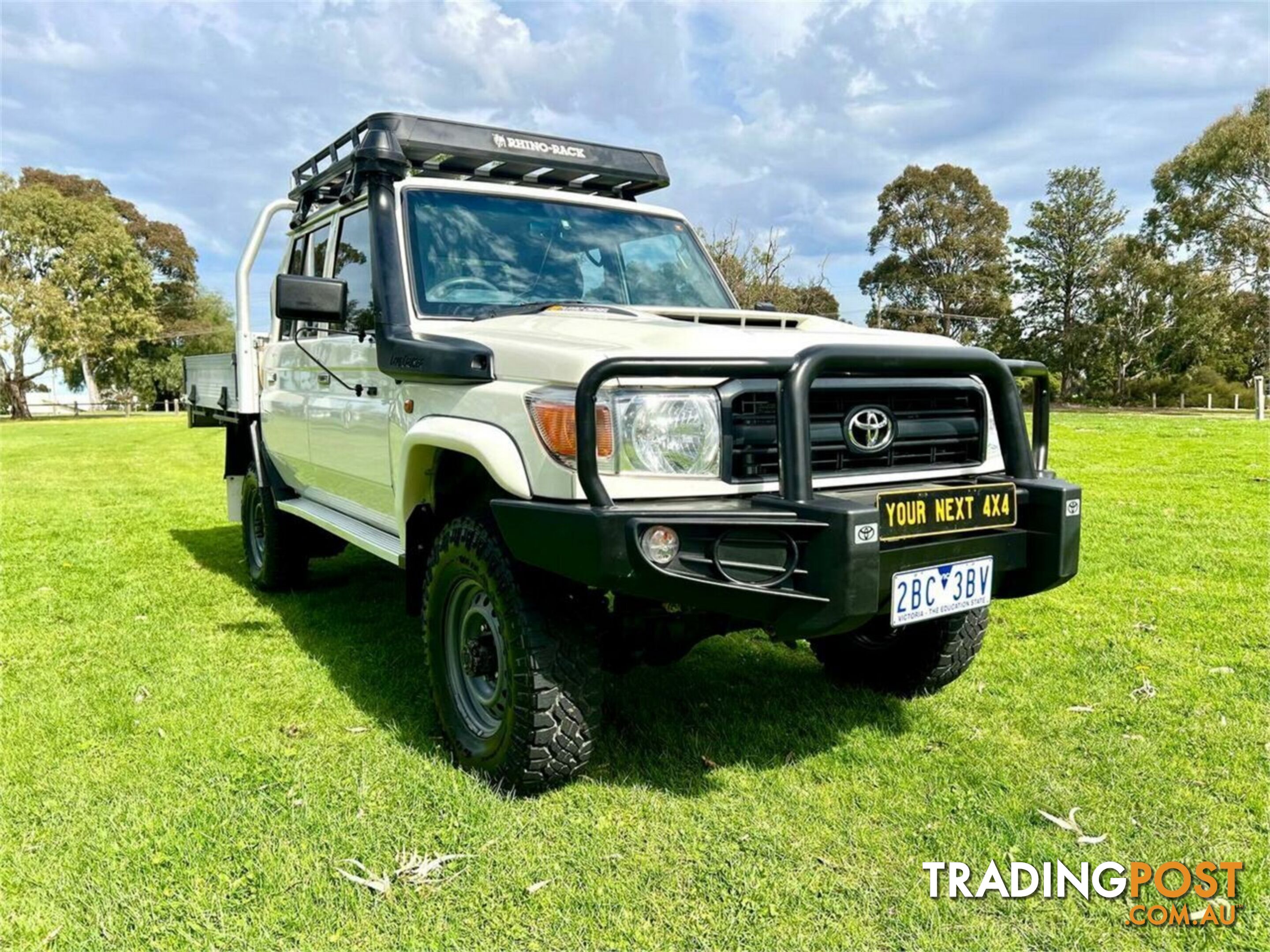 2019 TOYOTA LANDCRUISER WORKMATE (4X4) VDJ79R MY18 DOUBLE C\/CHAS