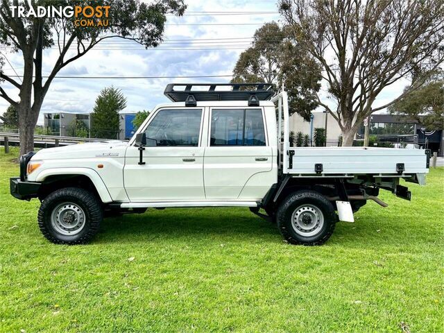 2019 TOYOTA LANDCRUISER WORKMATE (4X4) VDJ79R MY18 DOUBLE C\/CHAS