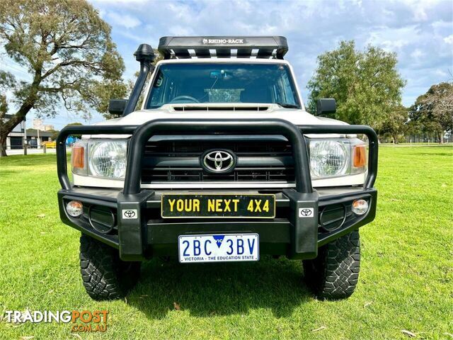 2019 TOYOTA LANDCRUISER WORKMATE (4X4) VDJ79R MY18 DOUBLE C\/CHAS