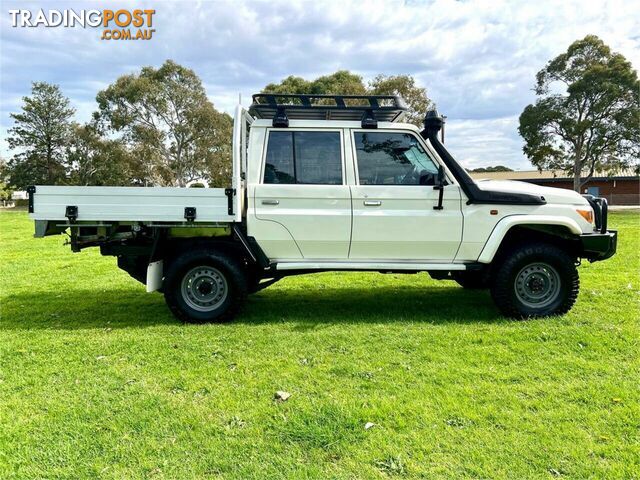 2019 TOYOTA LANDCRUISER WORKMATE (4X4) VDJ79R MY18 DOUBLE C\/CHAS