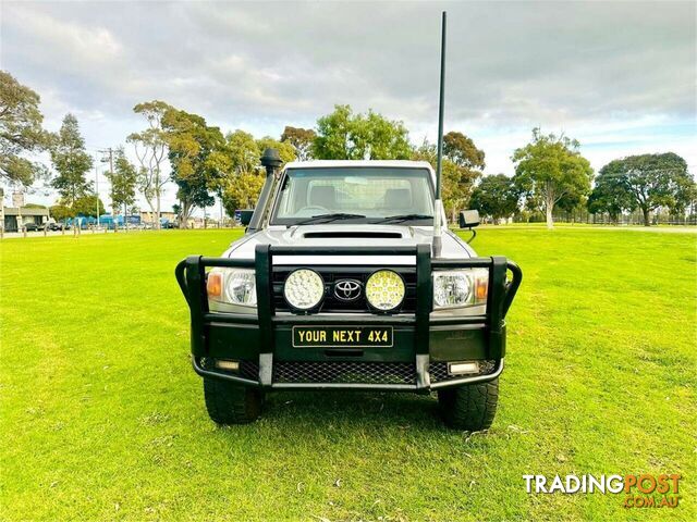 2013 TOYOTA LANDCRUISER WORKMATE (4X4) VDJ79R MY12 UPDATE CAB CHASSIS