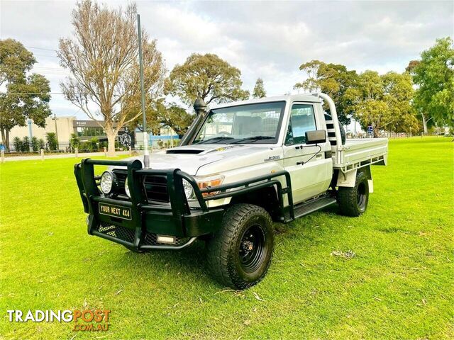 2013 TOYOTA LANDCRUISER WORKMATE (4X4) VDJ79R MY12 UPDATE CAB CHASSIS
