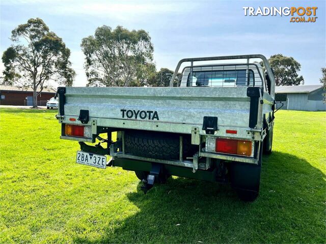 2017 TOYOTA LANDCRUISER WORKMATE (4X4) VDJ79R MY18 CAB CHASSIS