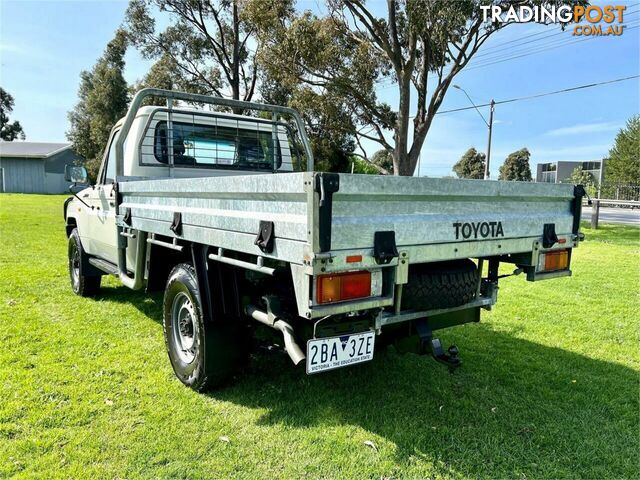 2017 TOYOTA LANDCRUISER WORKMATE (4X4) VDJ79R MY18 CAB CHASSIS