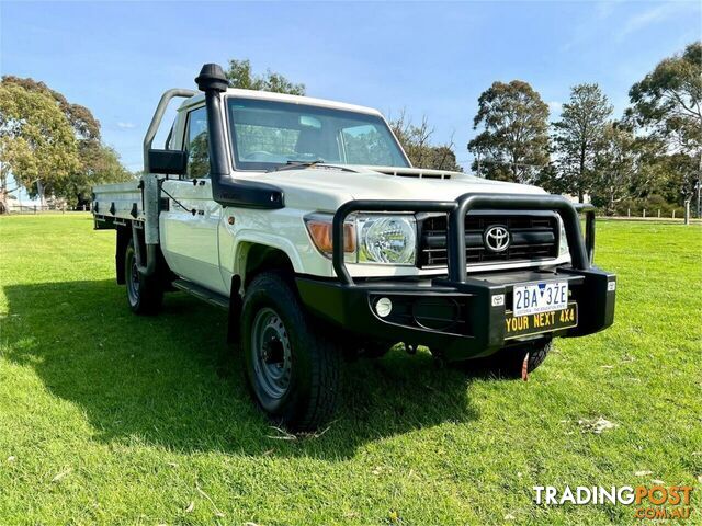 2017 TOYOTA LANDCRUISER WORKMATE (4X4) VDJ79R MY18 CAB CHASSIS