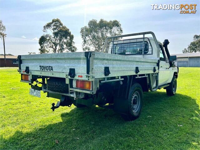 2017 TOYOTA LANDCRUISER WORKMATE (4X4) VDJ79R MY18 CAB CHASSIS