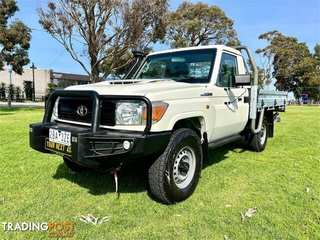 2017 TOYOTA LANDCRUISER WORKMATE (4X4) VDJ79R MY18 CAB CHASSIS