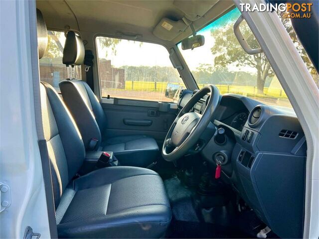 2017 TOYOTA LANDCRUISER WORKMATE (4X4) LC70 VDJ79R MY17 DOUBLE C\/CHAS