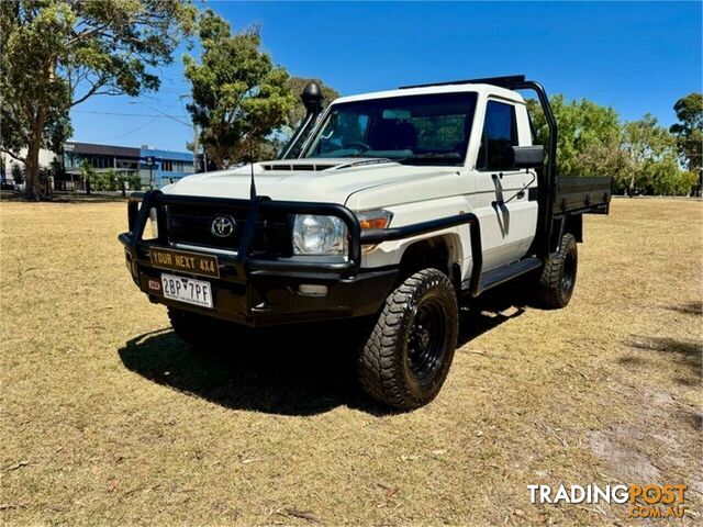 2018 TOYOTA LANDCRUISER WORKMATE (4X4) VDJ79R MY18 CAB CHASSIS