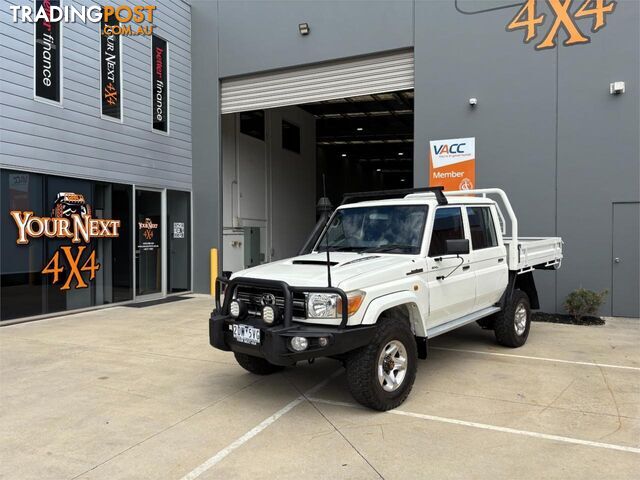 2016 TOYOTA LANDCRUISER GXL (4X4) VDJ79R MY12 UPDATE DOUBLE C\/CHAS - photo 4 of 19
